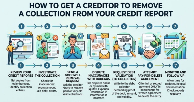 How to Get Creditor to Remove Collection From Your Credit Report