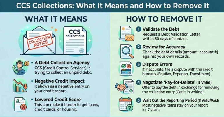 CCS collections credit report
