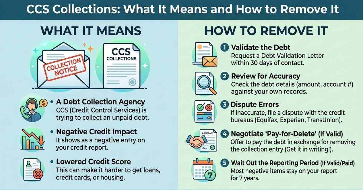 CCS collections credit report
