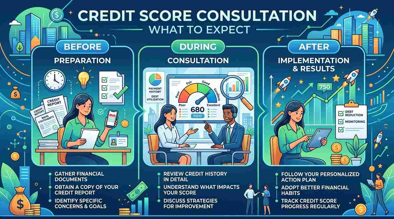 Credit Score Consultation: What to Expect Before, During, and After