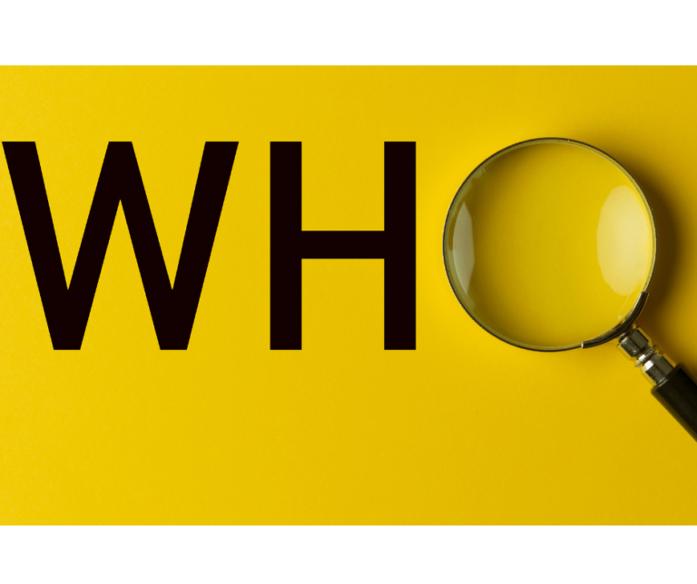 who and magnifying glass