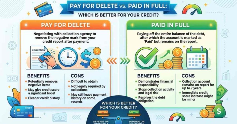 Pay for Delete vs. Paid in Full: Which Is Better for Your Credit