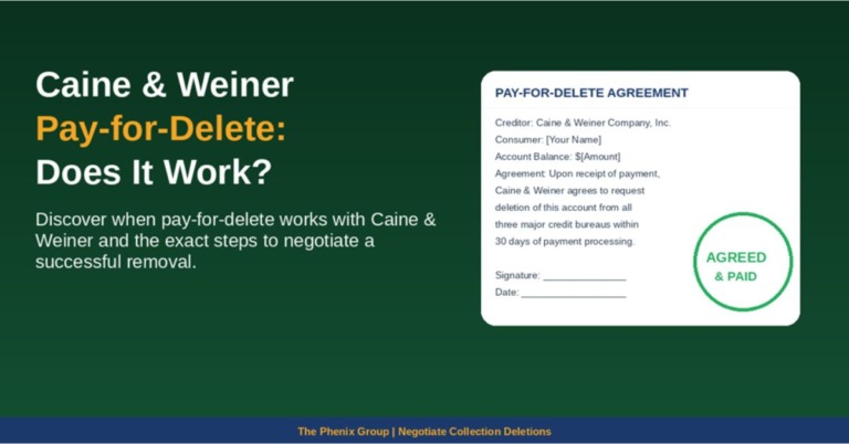 Caine & Weiner Pay-for-Delete: Does It Work?