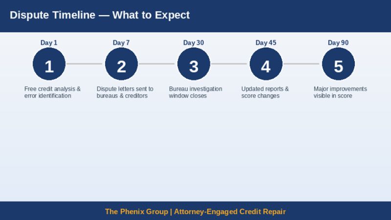 Credit Dispute Timeline: What to Expect at Each Stage
