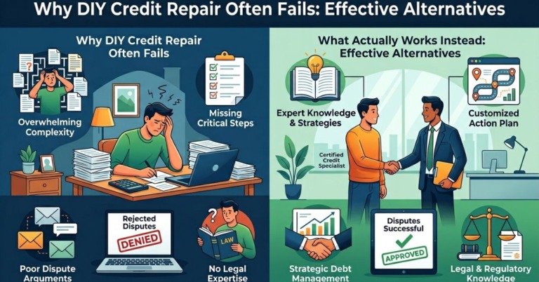 Why DIY Credit Repair Often Fails And What Actually Works Instead